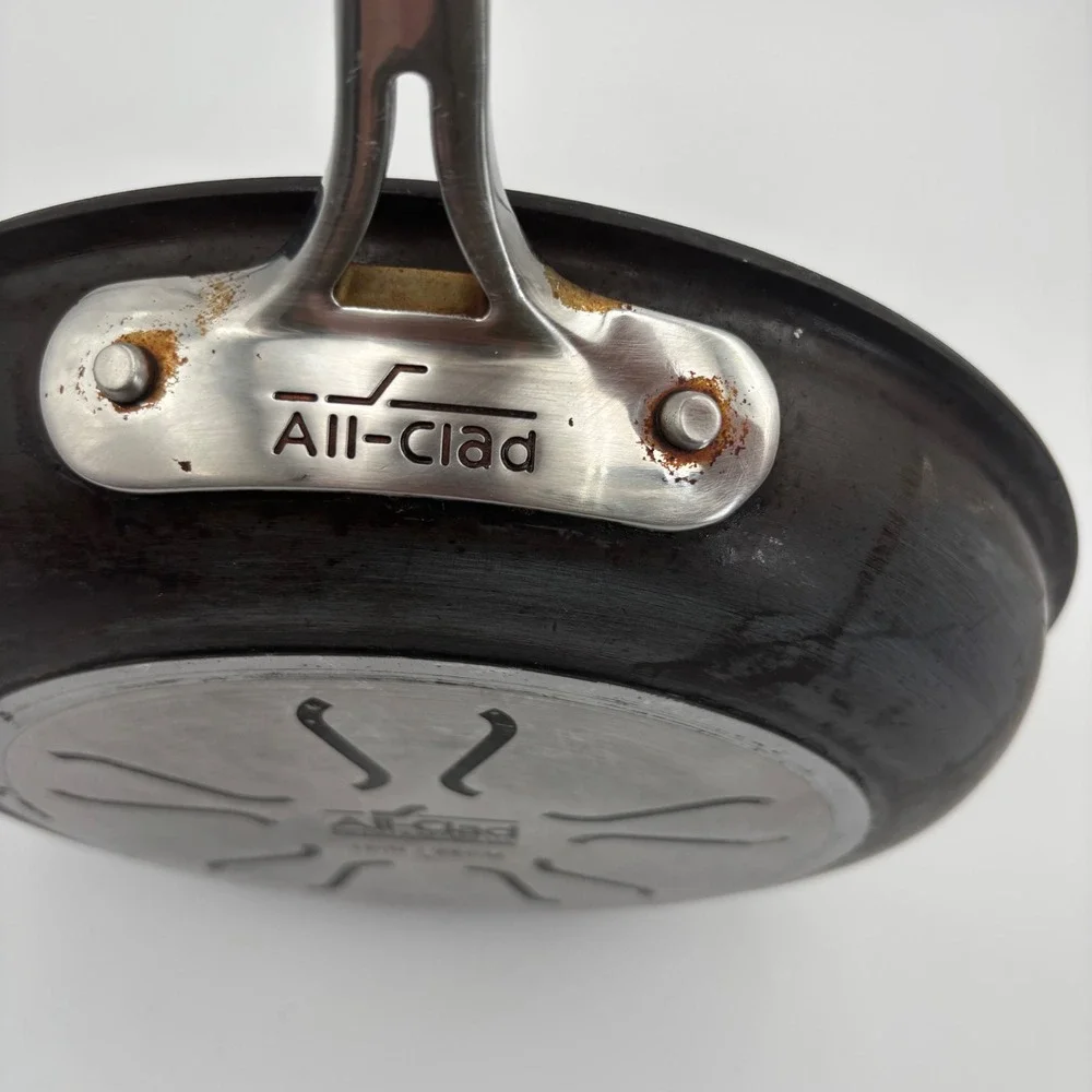 All-Clad Frying Pan Unisex 10 Inch Black Good Non-Stick Skillet Hard Anodized